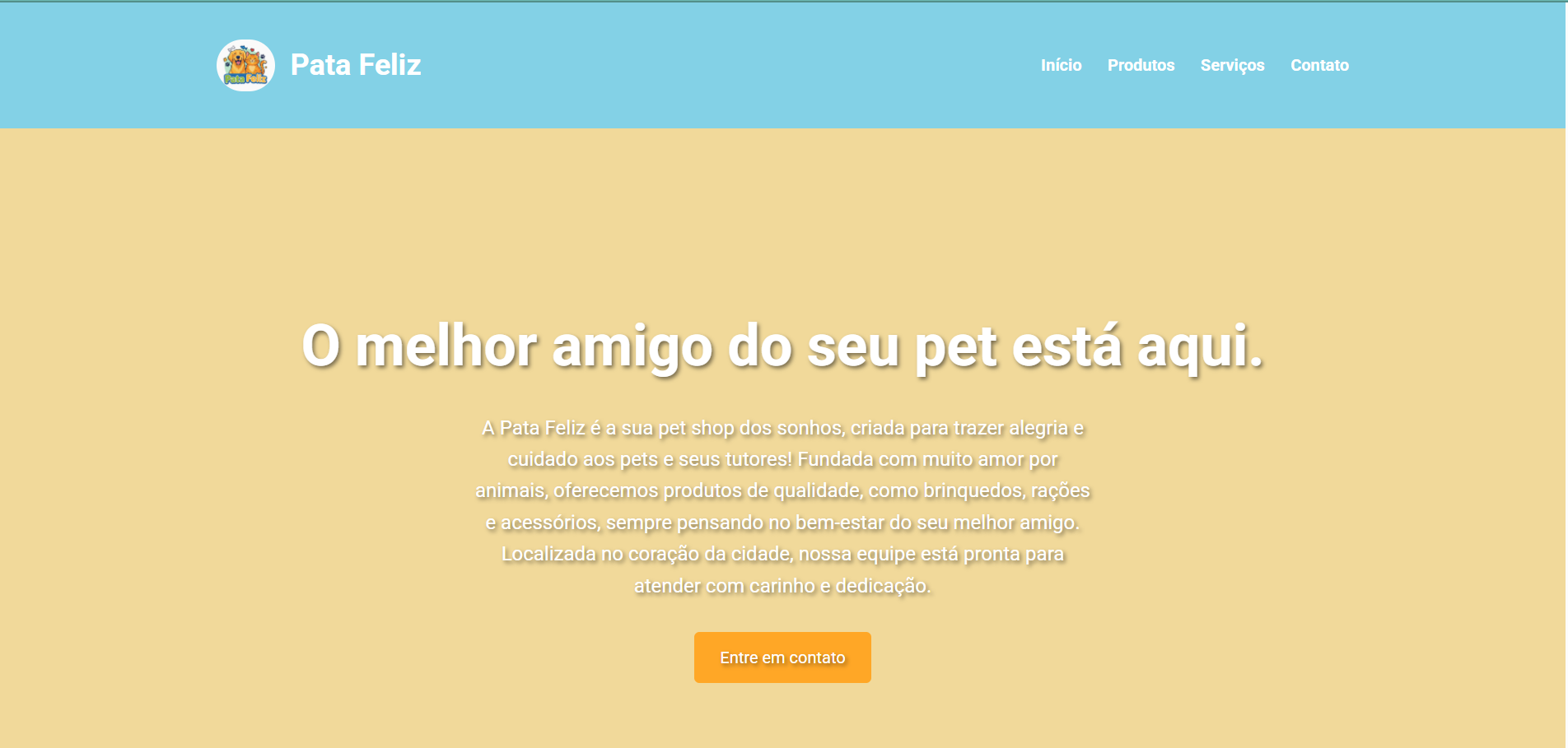 Meu site
